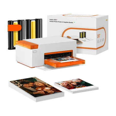 Liene Amber M110 4x6" Portable Photo Printer with 60 sheets of 4x6" photo paper
